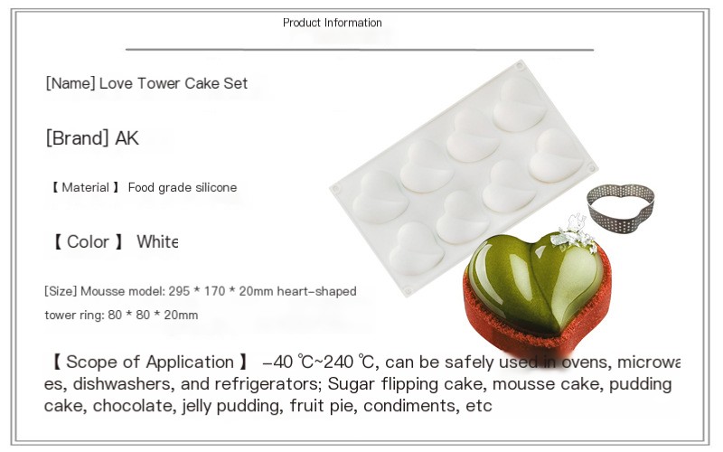 Heart Shaped Cake Mold