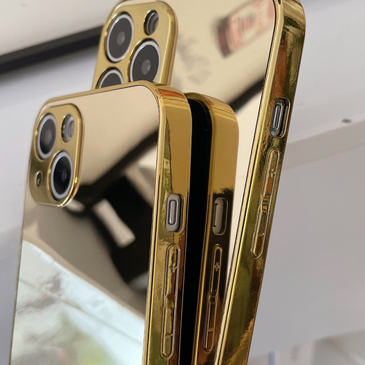 Electroplate Bling Mirror Case