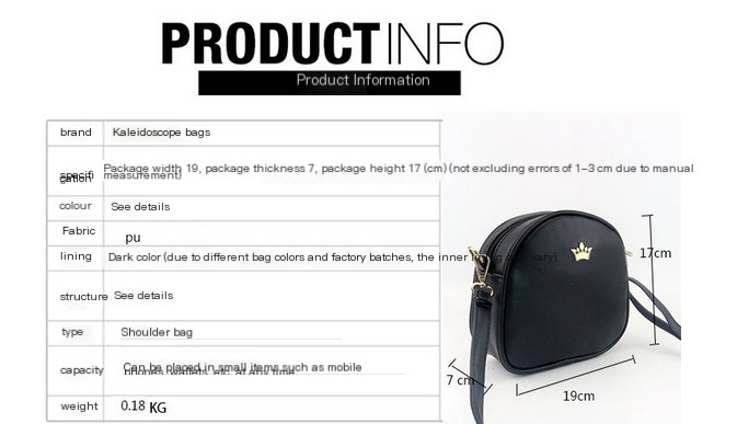 Crown Mini-Tasche Bild 1