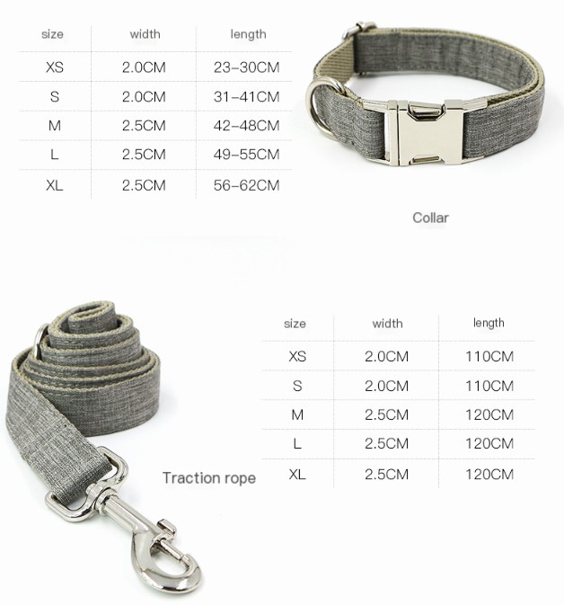 Dog Collar and Leash
