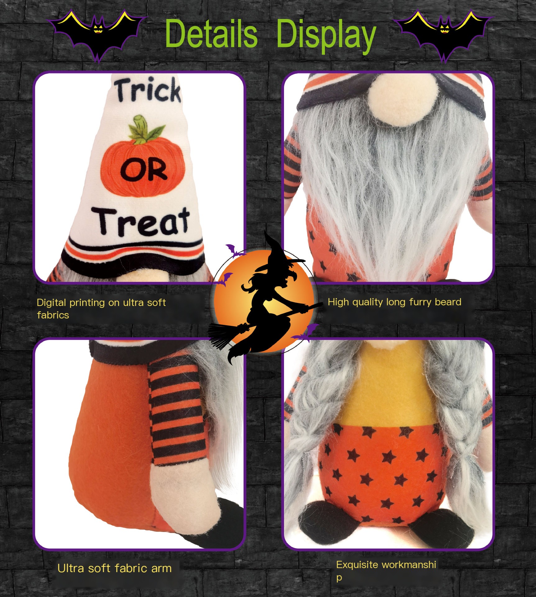 Spooky Decor Dolls