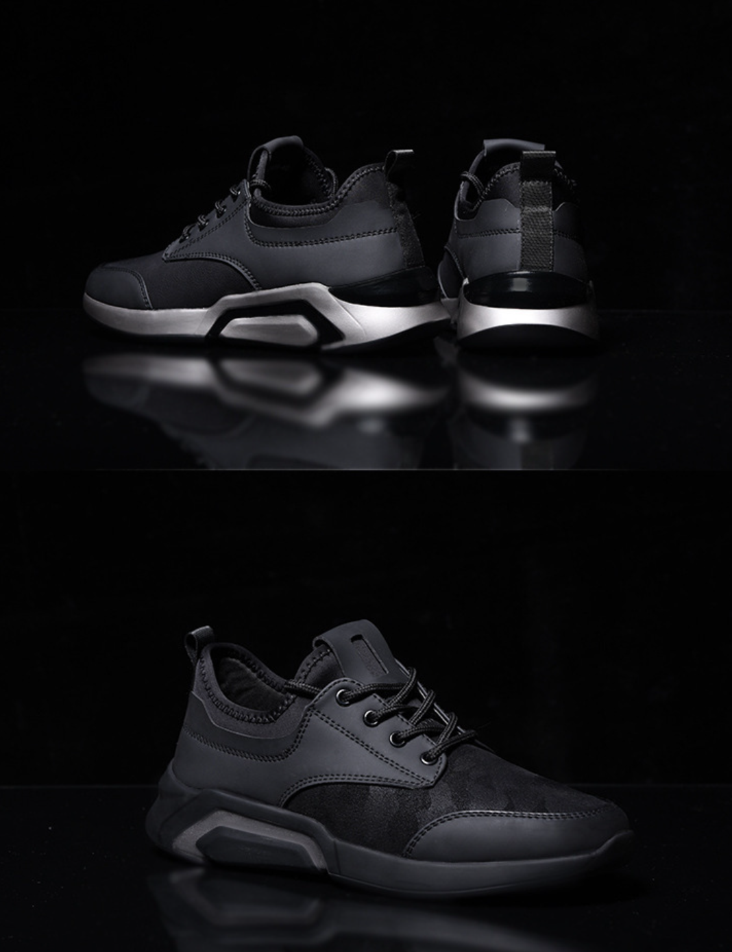 Casual Sports Shoes - Black