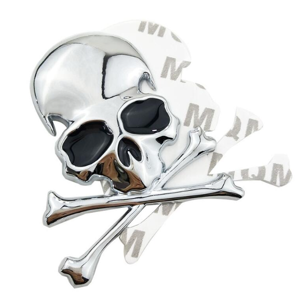 Skull Car Emblem Design 1
