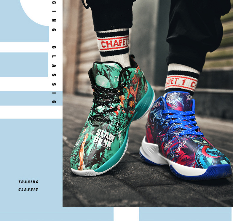 Graffiti Basketball Shoes 1