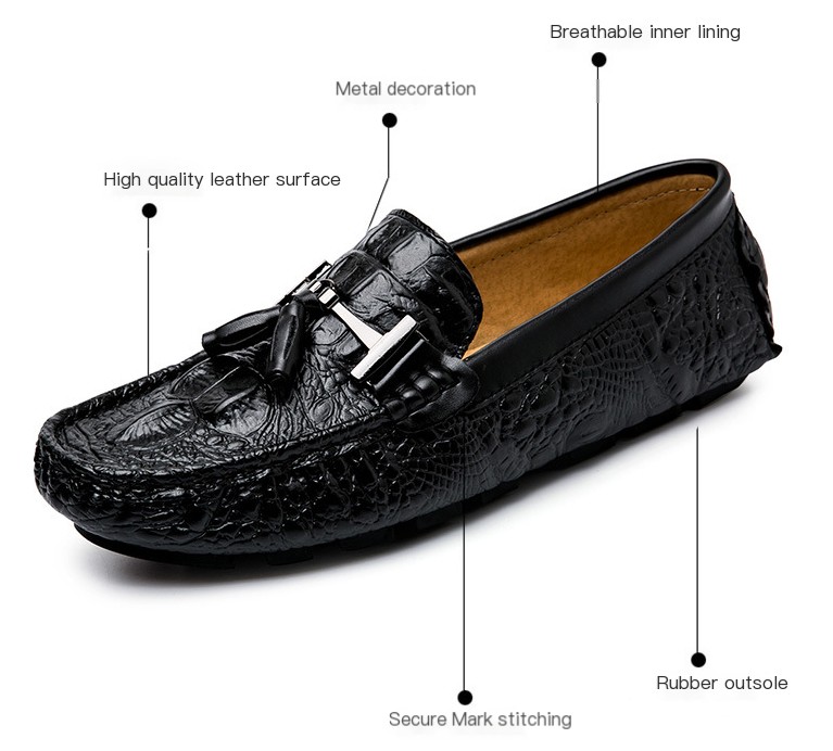 Comfortable Slip-Resistant Loafers