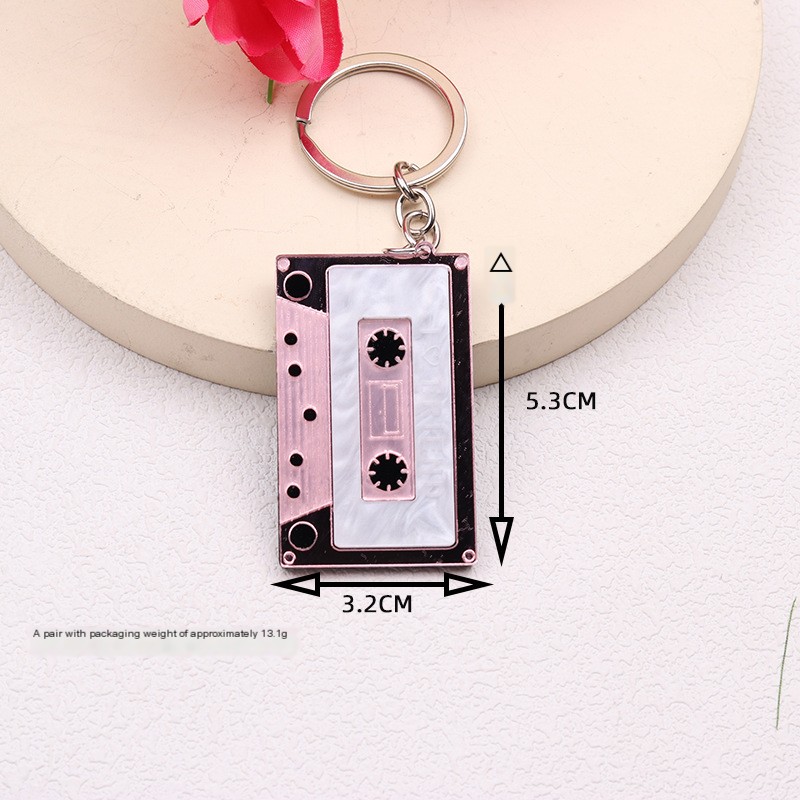 Geometric Keychain Collection
