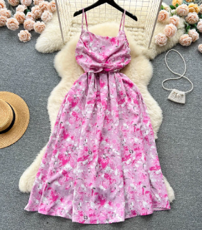 Yuoomuoo Long Dress Floral Print 3