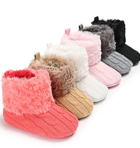 女宝宝毛线棉靴 Image 1