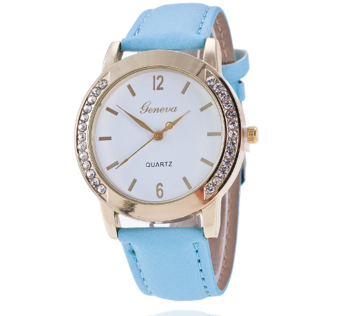 Leather Strap Watch Image 9