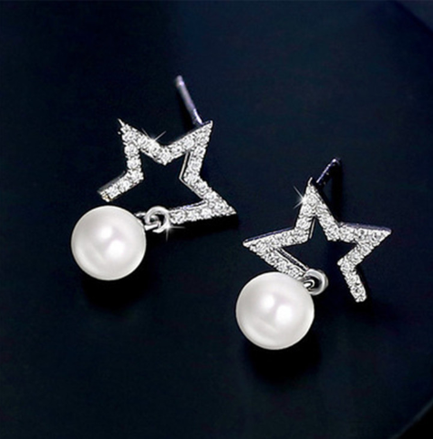 WOLFF Königliche Sternohrringe