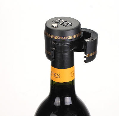 Secure your wine bottles with a password lock