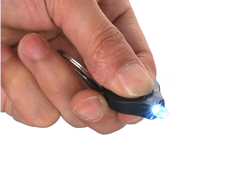 Mini LED Flashlight Keychain