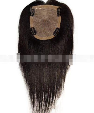 Hand-woven human hair piece 3