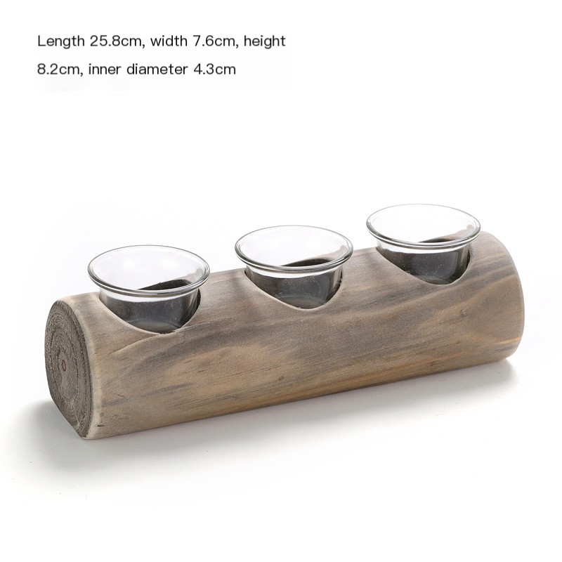 Wooden Candle Holder 1