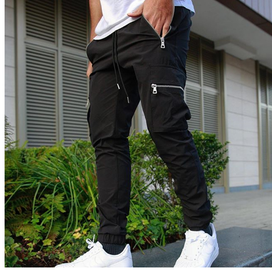 Men's Cargo Ankle Length Trousers Image 2