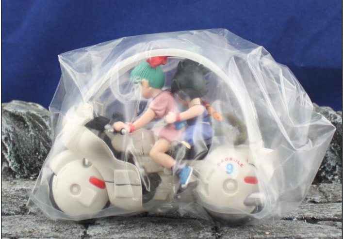 Dragon Ball Z Bulma Motorcycle Figurine Display