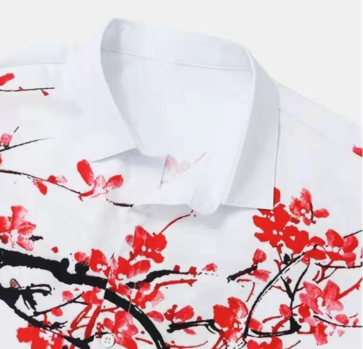 Men's Floral Shirt - Image 4