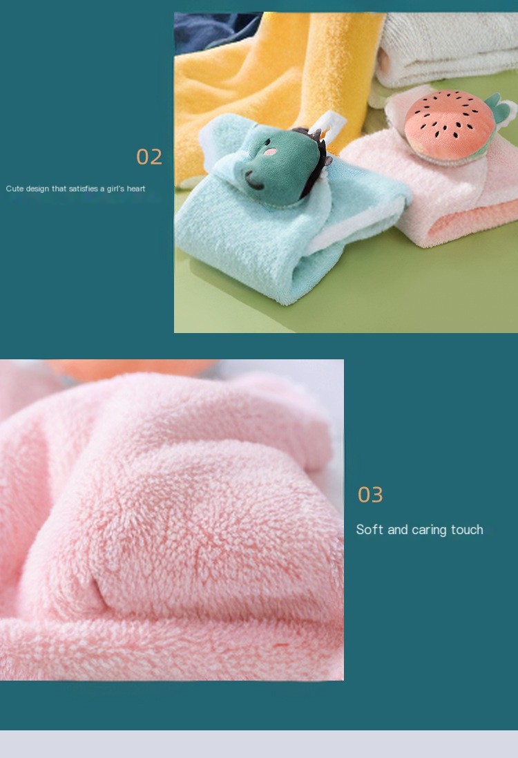 Hanging Hand Towel Dinosaur