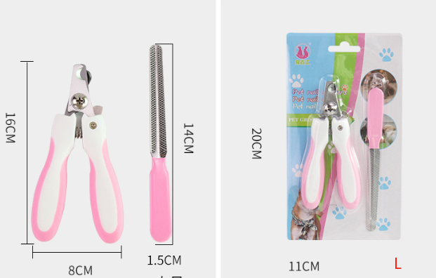 Stainless Steel Pet Nail Clipper Set Image 2