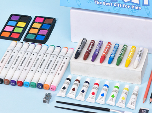 Larva Drawing Set - Blue