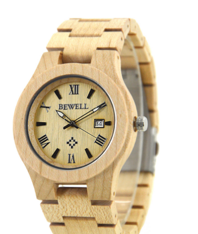 Men's Wooden Watch - Zebra