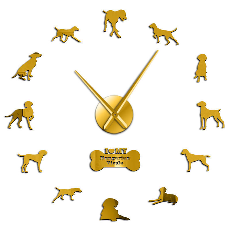 DIY French Bulldog Wall Clock
