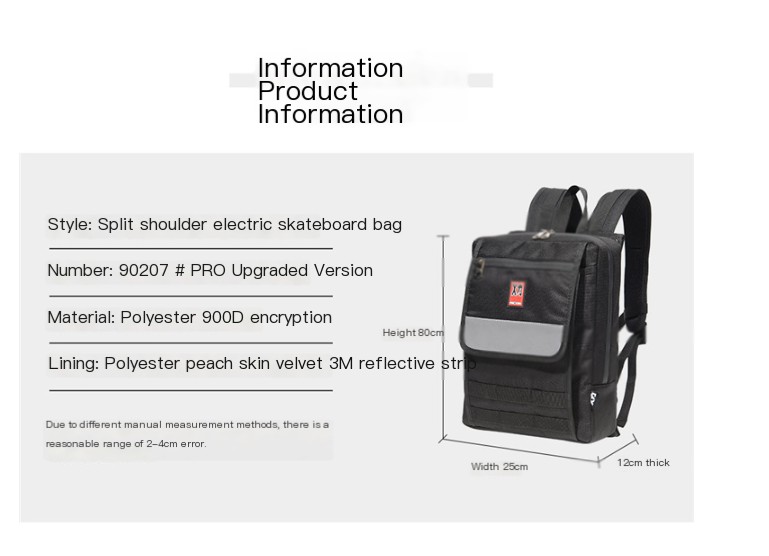 Chao skateboard bag image 1