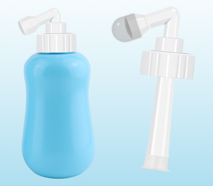 Hand-held anal hygiene douche