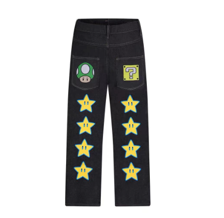 Men's Loose Straight Trousers 5
