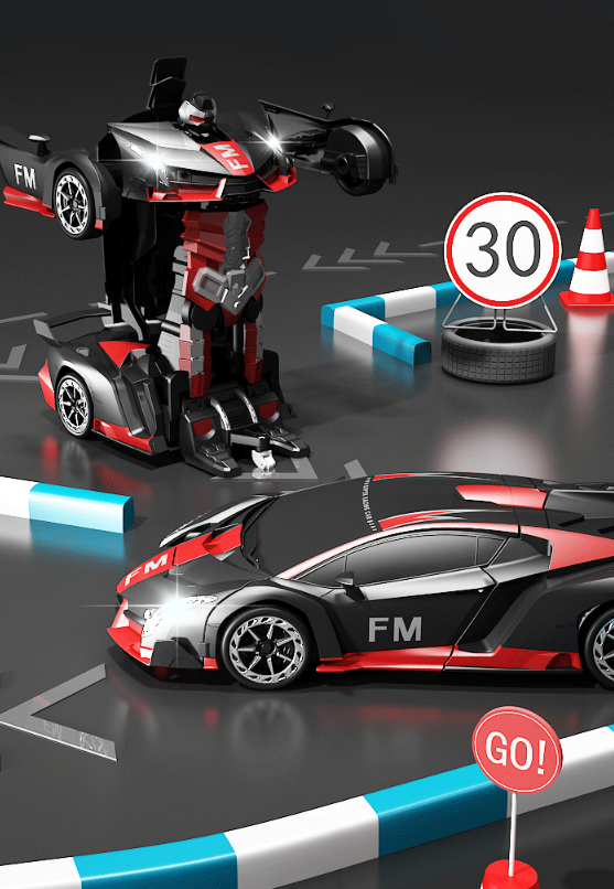 Transformer Robot Model Silver