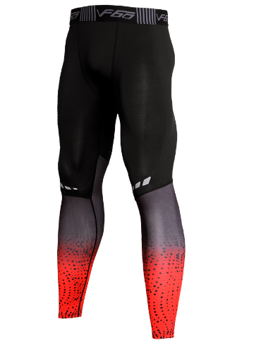 Running Compression Pants Red