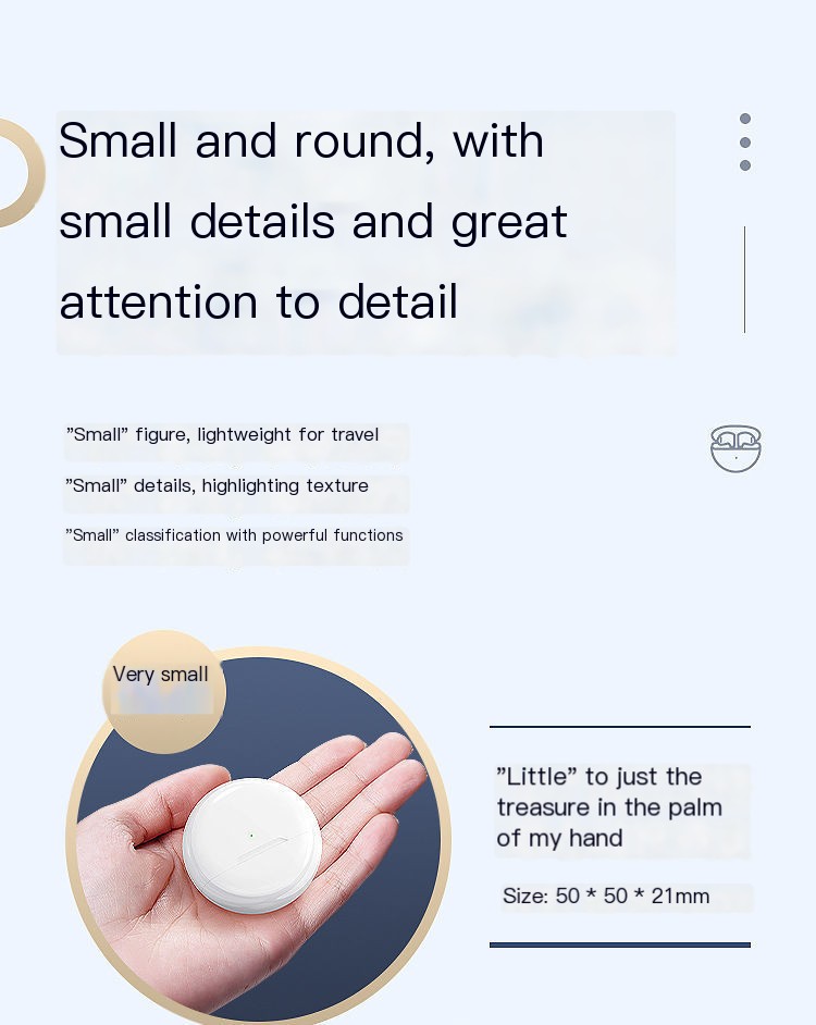 J6 Bluetooth Earbuds in Use