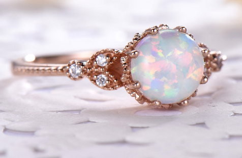 Moonstone Ring Silver
