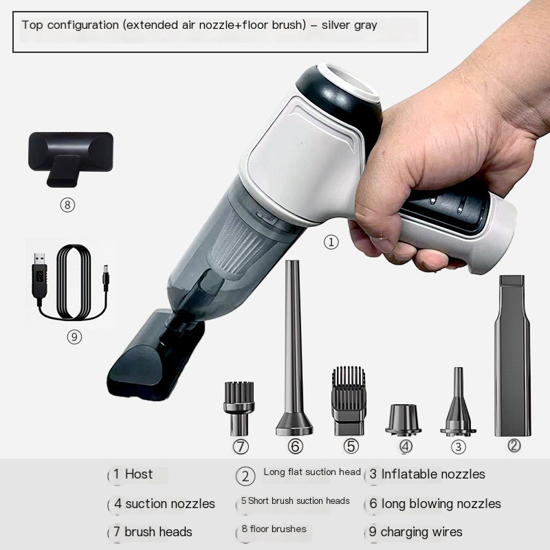 Mini vacuum cleaner 2in1 cordless image