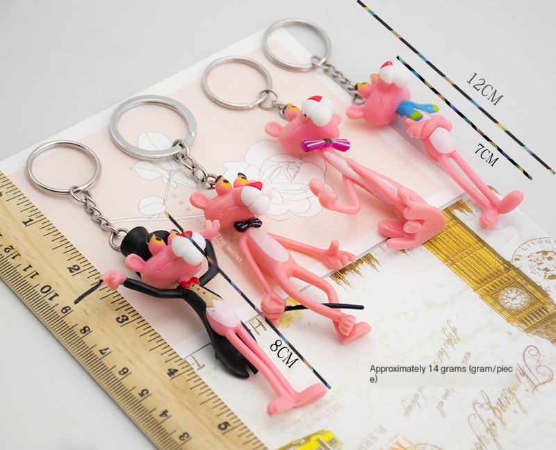 Pink Panther Keychain