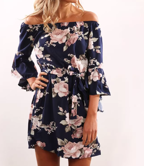 Dress in natural light