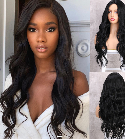 Long Curly Lace Wig