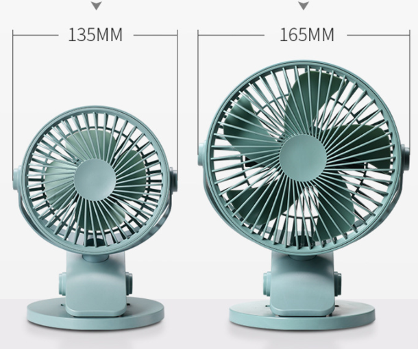 White Mini Desk Fan