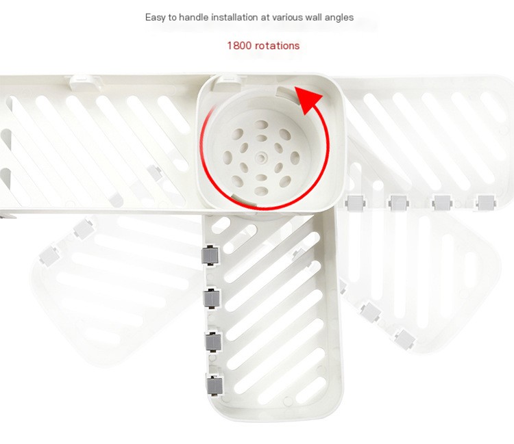 Punch Free Shower Caddy Display