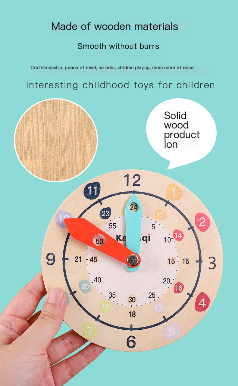 Colorful small clock image 3