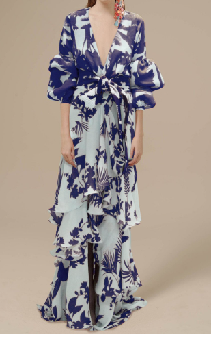 WOLFF Chiffon Holiday Dress Image 2