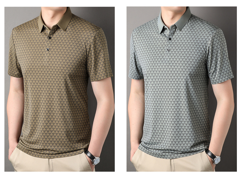 Men's Diamond Polo Shirt 2