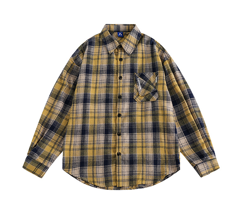 Plaid Wool Coat Image 2