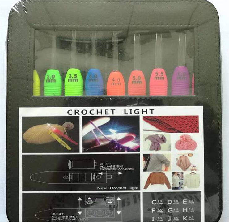 LED Crochet Hook Set Image 4