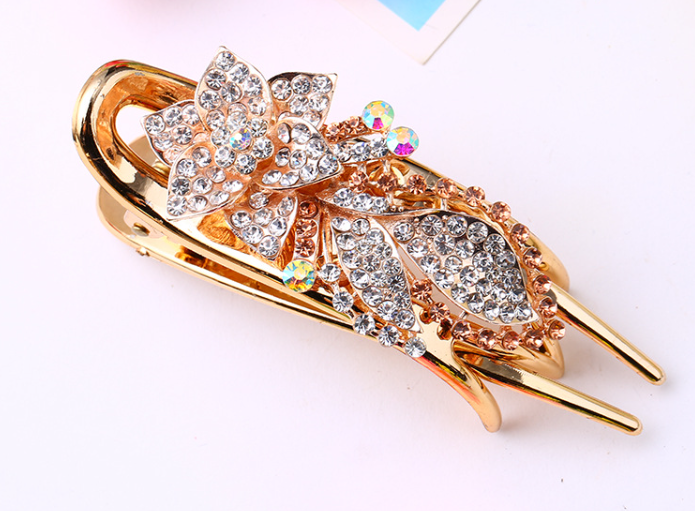 Alloy Diamond Hair Clip 1