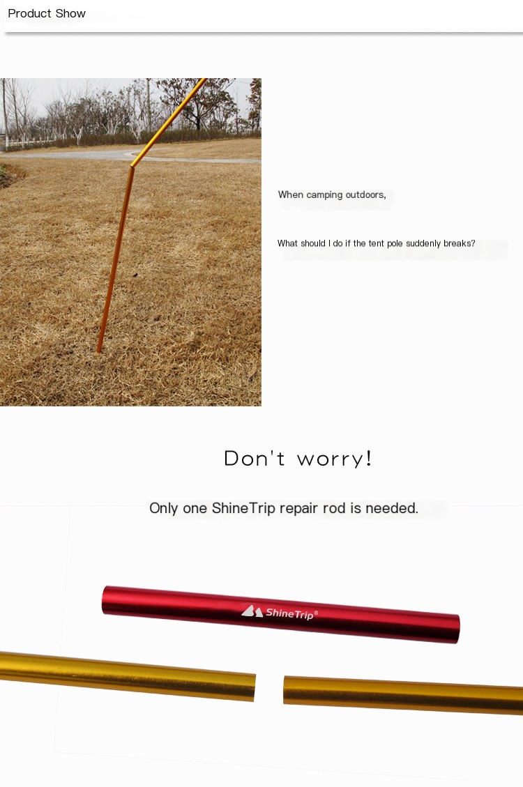 Tent Repair Tube Design