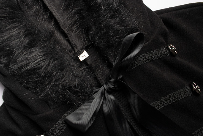 Retro Cloak Coat Image 8