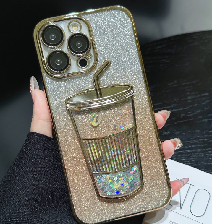 Quicksand Beverage Phone Case Image 4