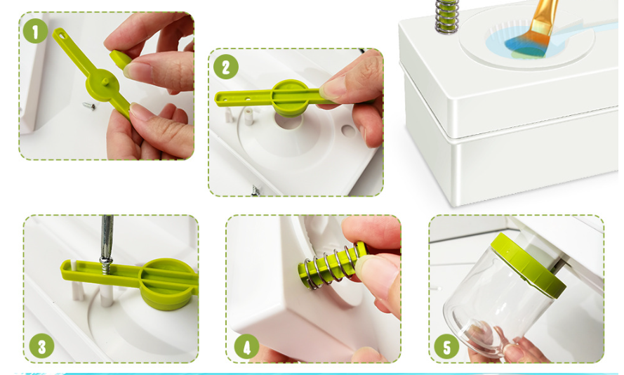 Easy to Use Brush Cleaner
