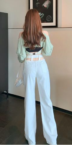 Denim Trousers Image 2